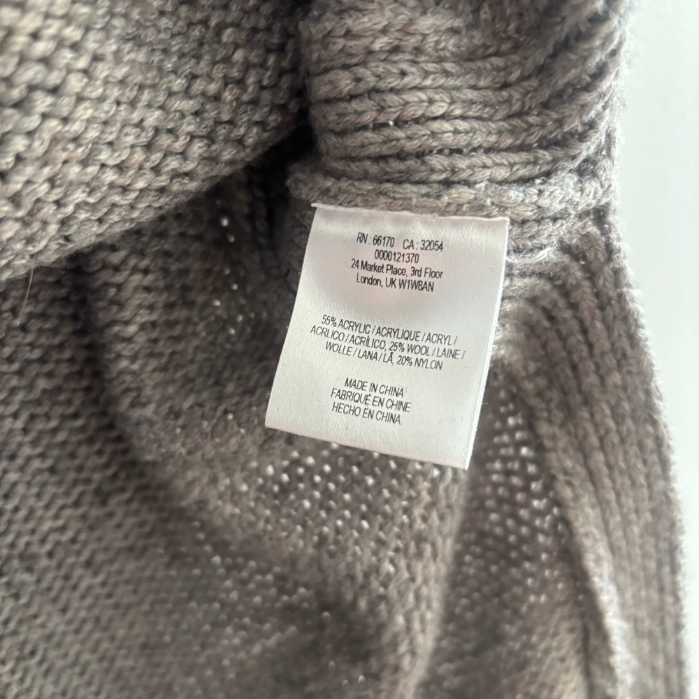 Anthropologie Nomad Morgan CarperSleeveless Turtleneck Sweater Tunic - Picture 12 of 15